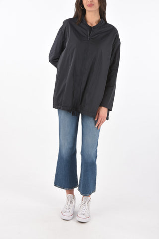 Zipped Windbreaker SESAMO with Drawtring at the Bottom