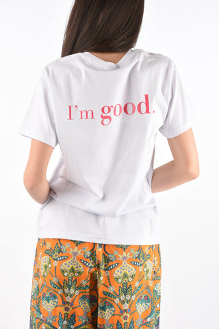 Crew Neck YOU GOOD? Printed T-Shirt