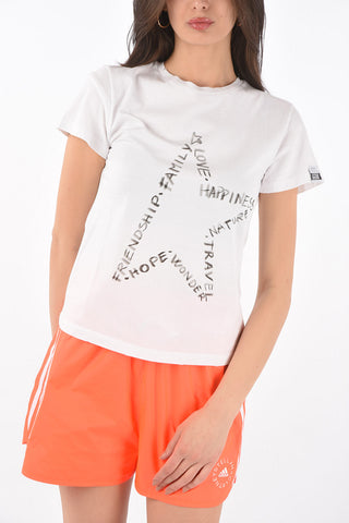 Roundeneck T-shirt ANIA With STAR VALUES Print