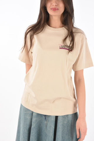 T-shirt con logo stampato
