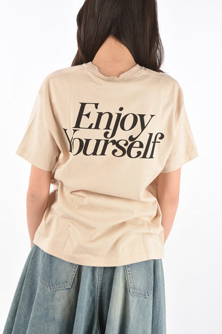 T-shirt con logo stampato