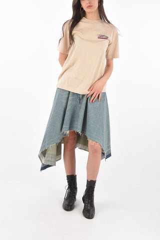 T-shirt con logo stampato