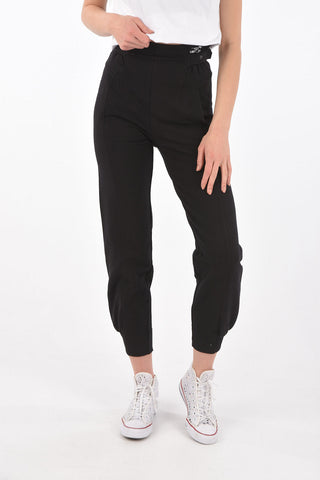 DREAMING high and adjustable waist track pants