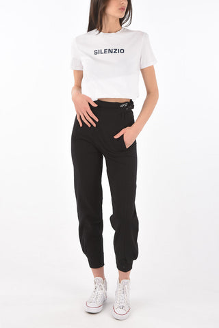 DREAMING high and adjustable waist track pants