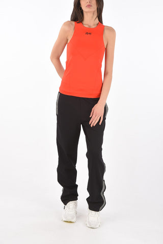 VICTORIA BECKHAM active tank top with logo-print on the back