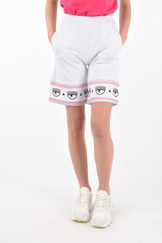 sweat LOGOMANIA maxi shorts with side pockets