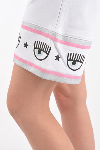 sweat LOGOMANIA maxi shorts with side pockets