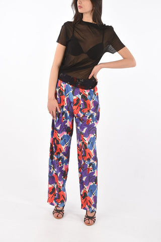 See-through Asymmetric T-shirt