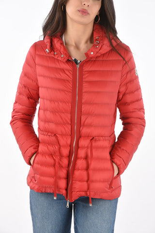 Hooded Down Jacket RAIE with Waist Drawtring
