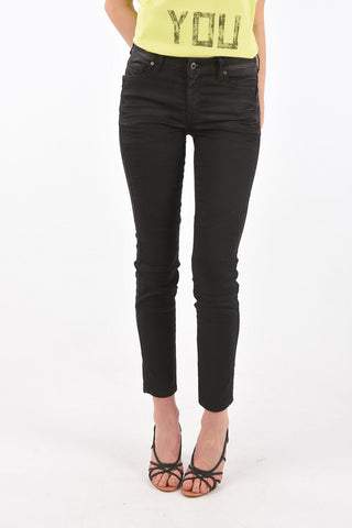 Coated Cotton DORIS-BK-NE sweat jeans