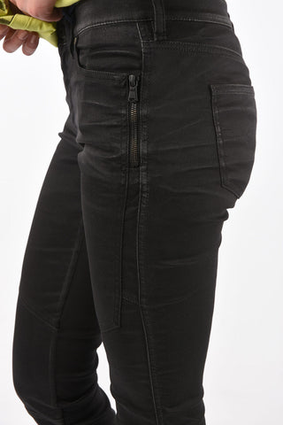Coated Cotton DORIS-BK-NE sweat jeans