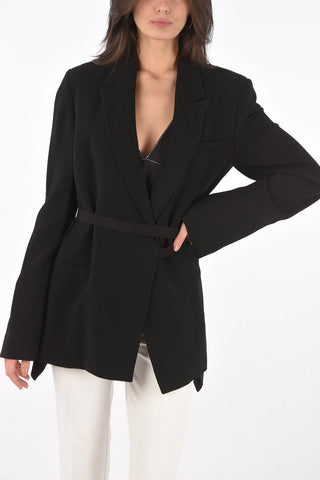 Blazer a Portafoglio con cintura 