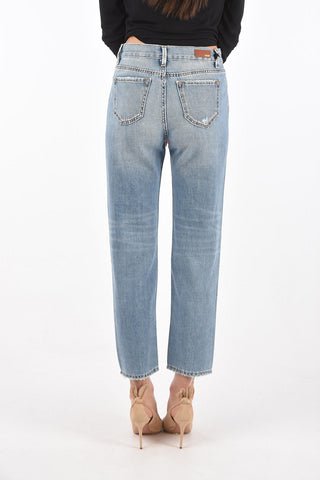 light wash high waist straight fit ALEX jeans