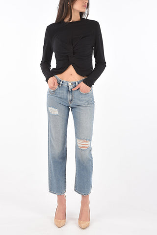 light wash high waist straight fit ALEX jeans