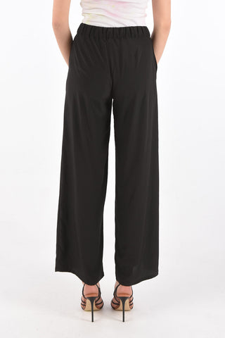 jetted pocket drawstring waist tapered pants
