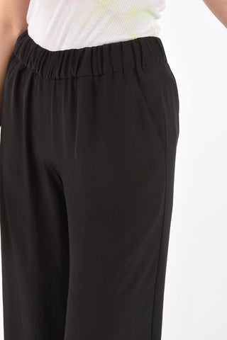 jetted pocket drawstring waist tapered pants
