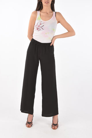 jetted pocket drawstring waist tapered pants