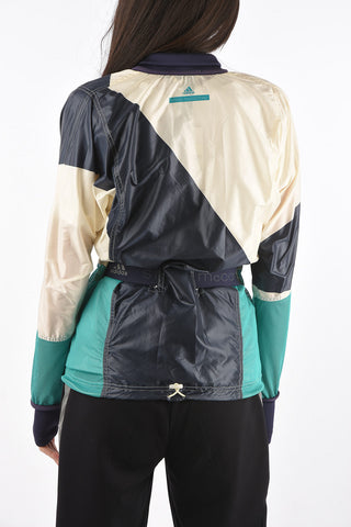 STELLA MCCARTNEY polyester RUN KTE jacket with belt