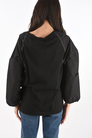 GENIUS 1 JW ANDERSON Roundeck Long-sleeve T-shirt with Logo Patch