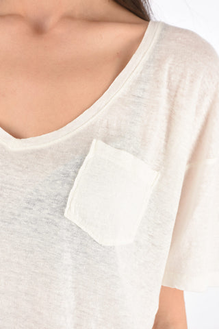 Printed T-shirt COEUR LUMINAIRE with Embellished Beads