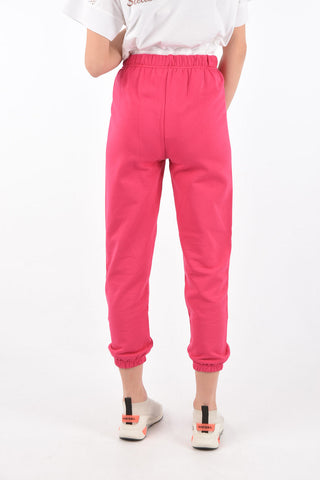 joggers LOVE FIERCELY pants with crystals