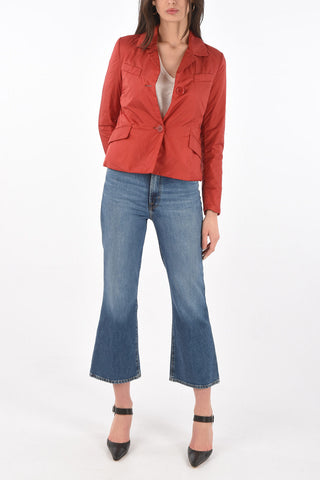 Padded Blazer FRAGOLINA with Flap Pockets