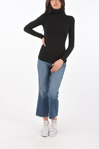 Turtleneck T-shirt SOUS PULL with Logo Embroidery