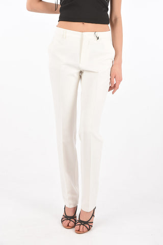 Single-pleated Tapered Trousers