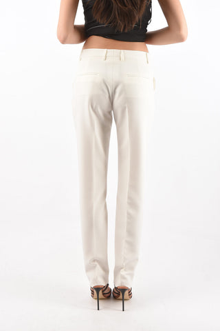 Single-pleated Tapered Trousers