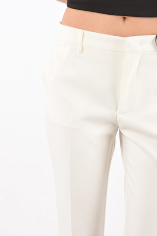 Single-pleated Tapered Trousers
