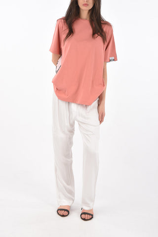 pantaloni jogger semitrasparenti
