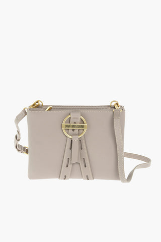 LOVE faux leather bag with removable shoulder strap