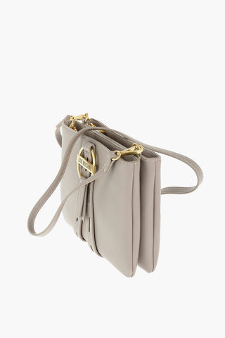 LOVE faux leather bag with removable shoulder strap