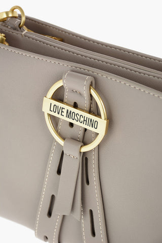 LOVE faux leather bag with removable shoulder strap