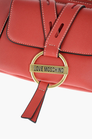 LOVE faux leather shoulder bum bag