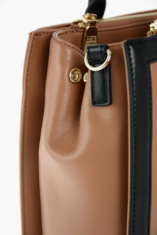 LOVE faux leather Tote bag with removable shoulder strap