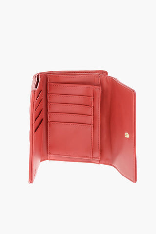 LOVE quilted faux leather wallet