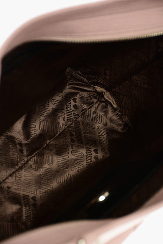 LOVE crocodile printed faux leather Tote bag