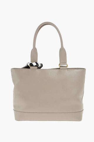LOVE faux leather tote bag with Neckerchief