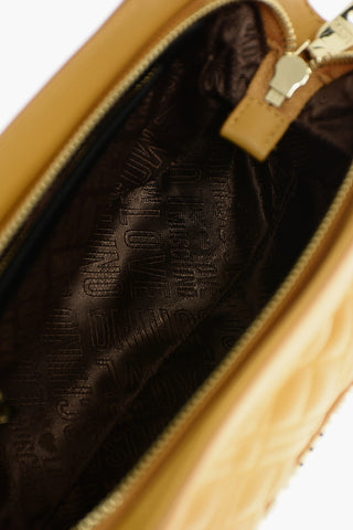LOVE pochette trapuntata in ecopelle con tracolla removibile