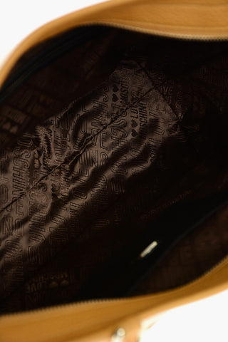 LOVE crocodile printed faux leather Tote bag