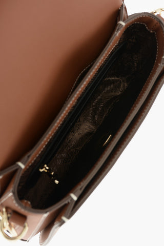LOVE faux leather bag with removable shoulder strap