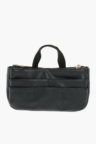 LOVE faux leather top handle bag