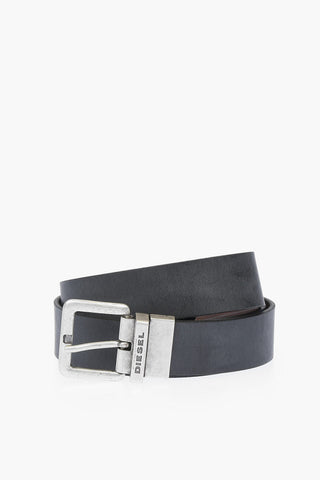 35mm reversible leather B-DOUCKLE II belt