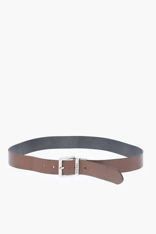 35mm reversible leather B-DOUCKLE II belt