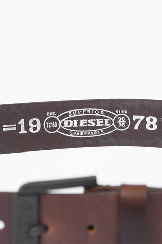 40mm leather B-MOCKLE belt