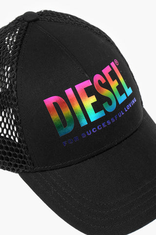 mesh CAKERYM-MAX-P cap with rainbow print logo