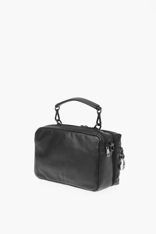 borsa camera FUTURAH PC in pelle con tracolla removibile