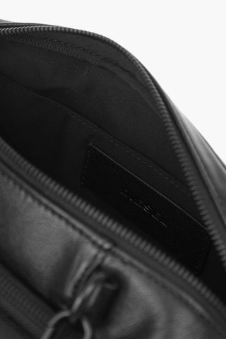 borsa camera FUTURAH PC in pelle con tracolla removibile