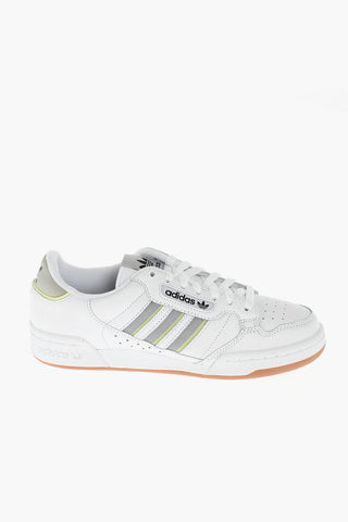 Leather CONTINENTAL 80 STRIPES sneakers with fabric details